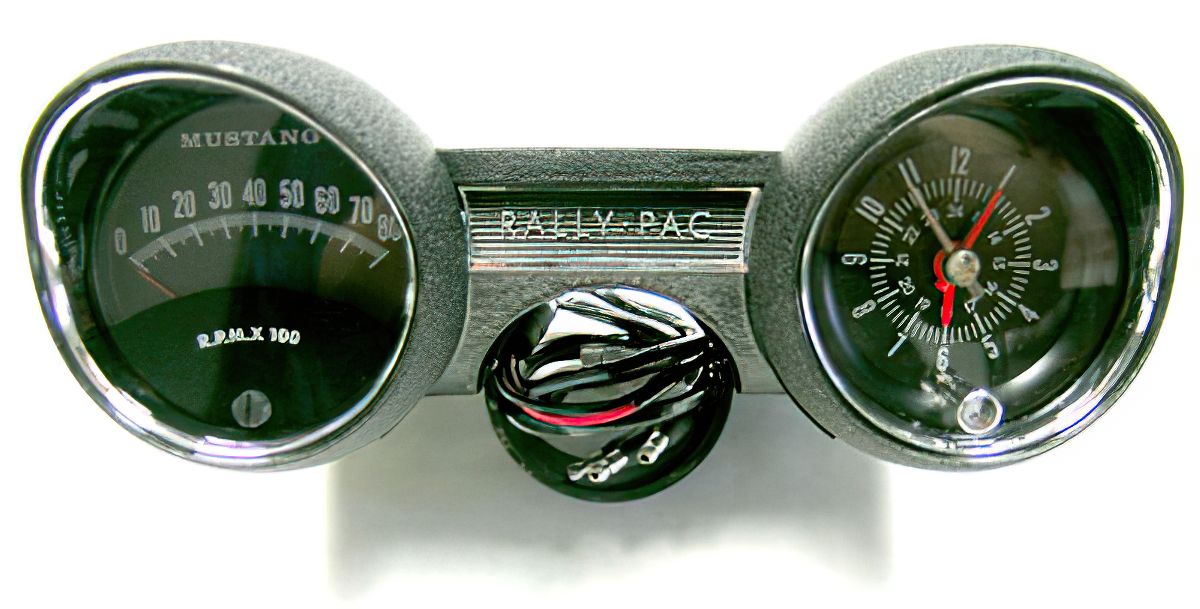 Rally Pack Tach and Gauges. 