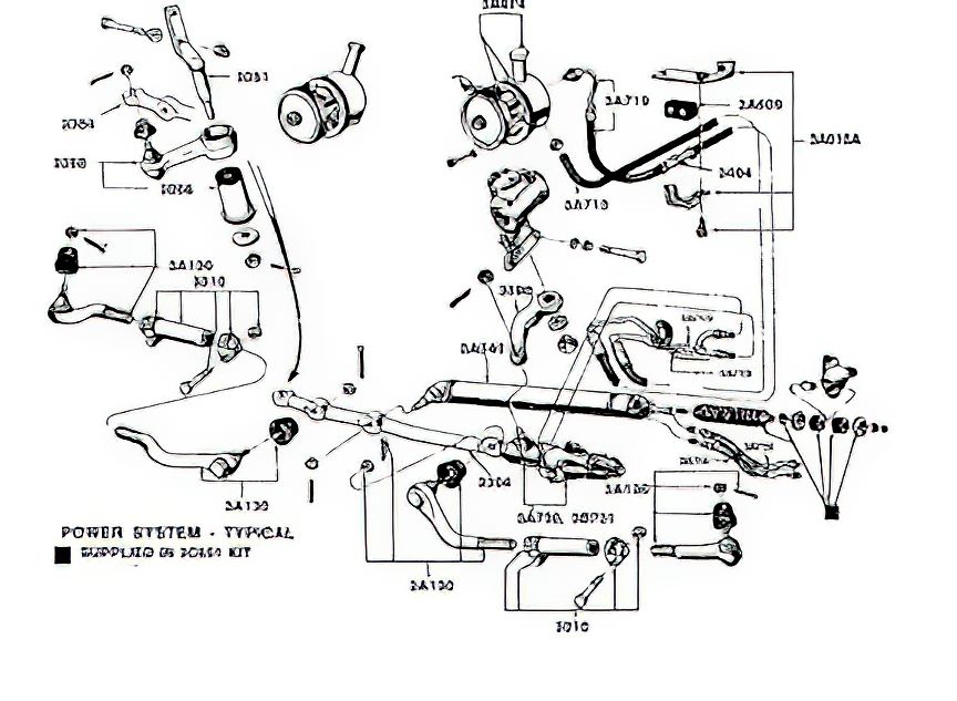 65 73 Mustang Power Steering Steering